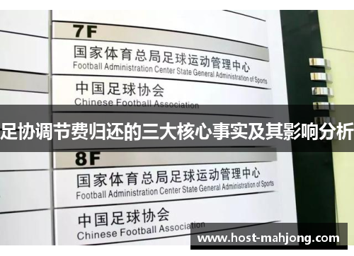 足协调节费归还的三大核心事实及其影响分析 足协调节费归还的三大核心事实及其影响分析