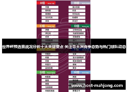 世界杯预选赛战况分析十大关键要点 关注各大洲竞争态势与热门球队动态